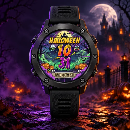 Spooky Comic watchface