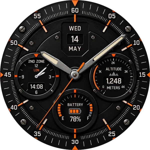 Aero Instrument watchface