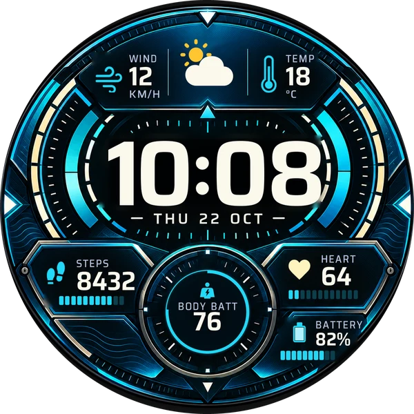 Tidal Instrument watchface